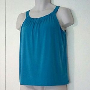 Lovely Aqua blouse stretchy